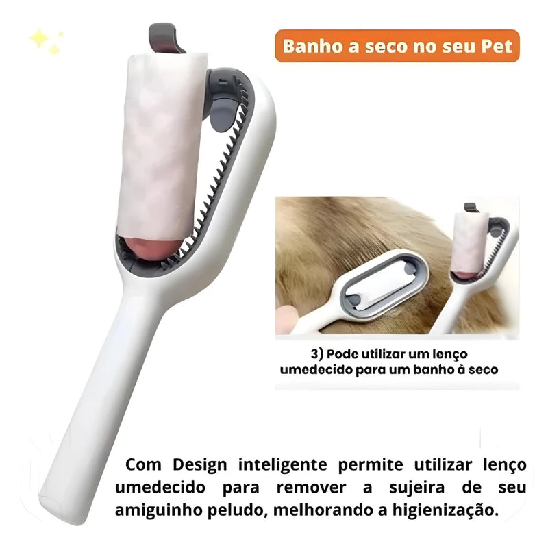 Aparador de pelos secos cães e gatos para banho