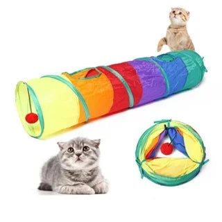 Túnel Para Gatos / Colorido