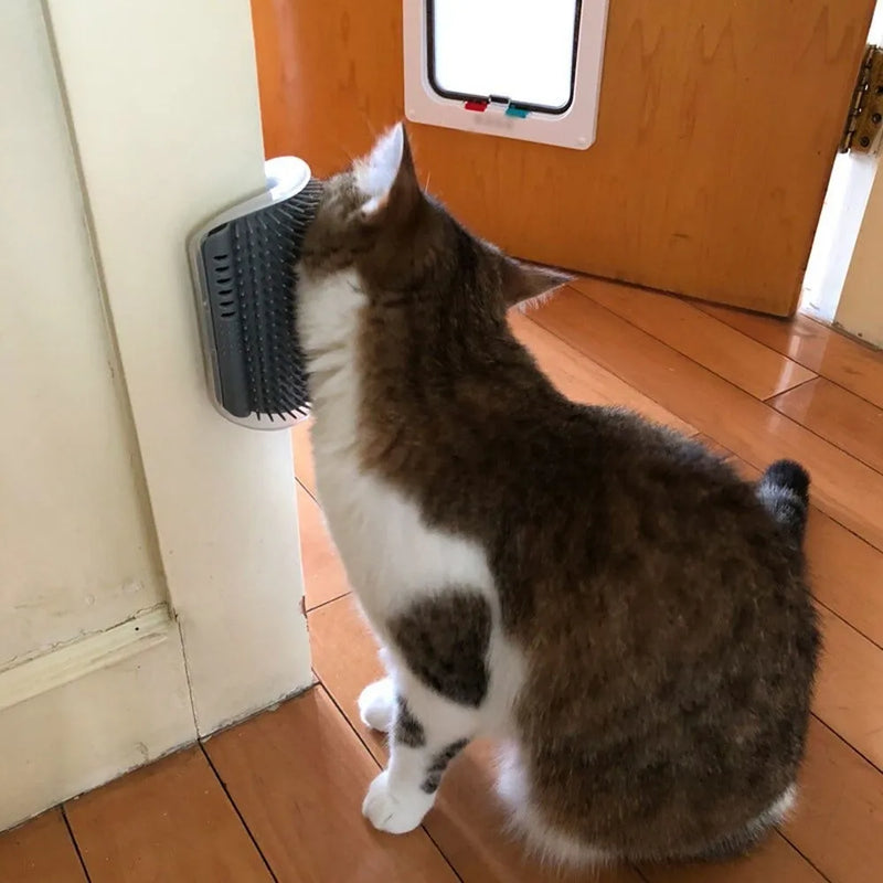 Escova para Quina de Parede - para Gatos