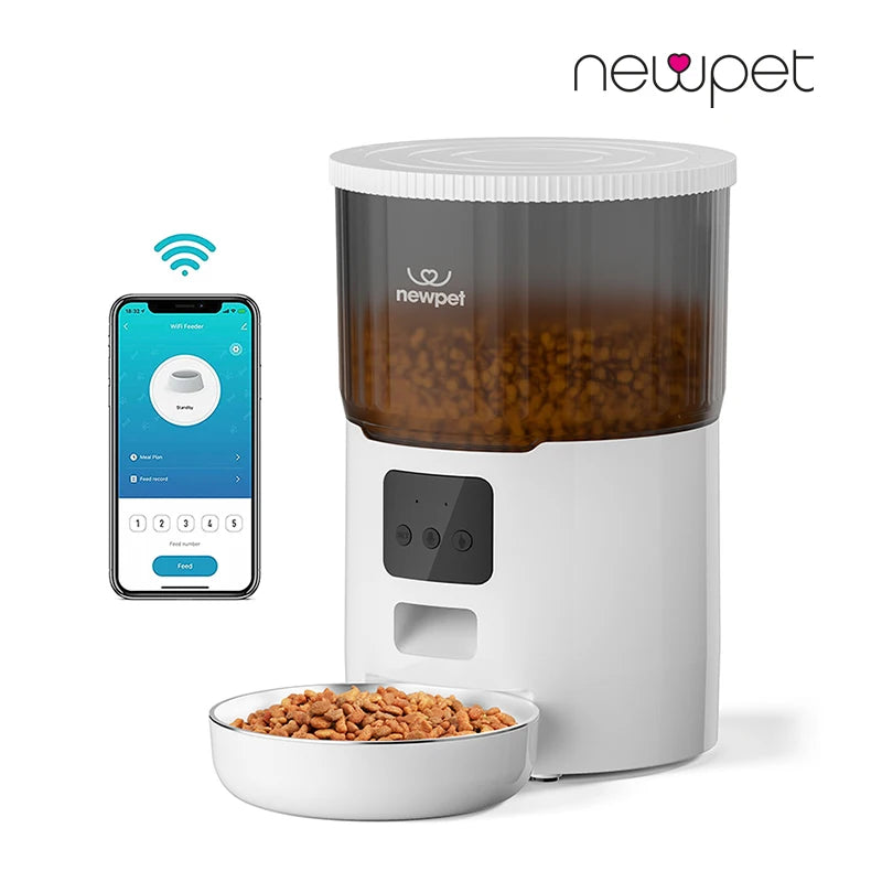 Alimentador automático inteligente para animais de estimação