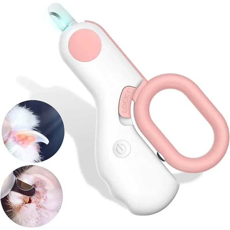 Cortador de Unhas para Pets com LED