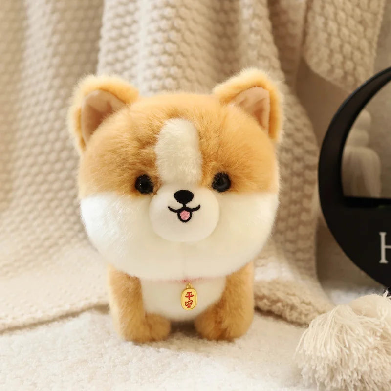 Pelúcia Cachorrinho Fofinho — Corgi, Shiba, Husky e Mais