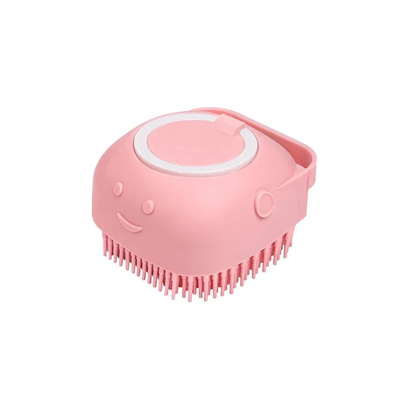Escova de Banho 2 em 1 para Pets