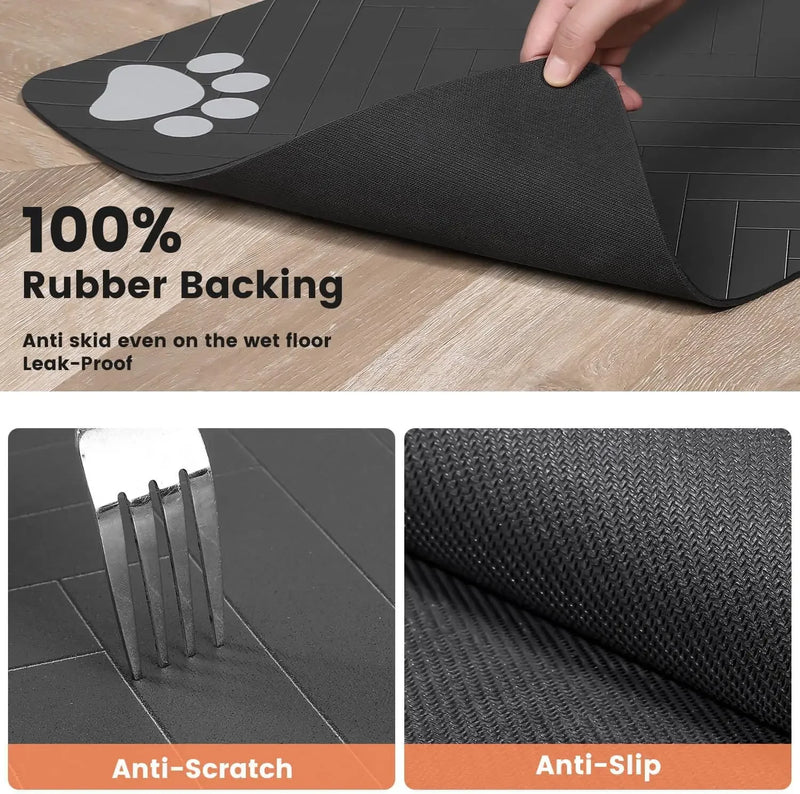 Tapete Absorvente para Tigelas de Pets