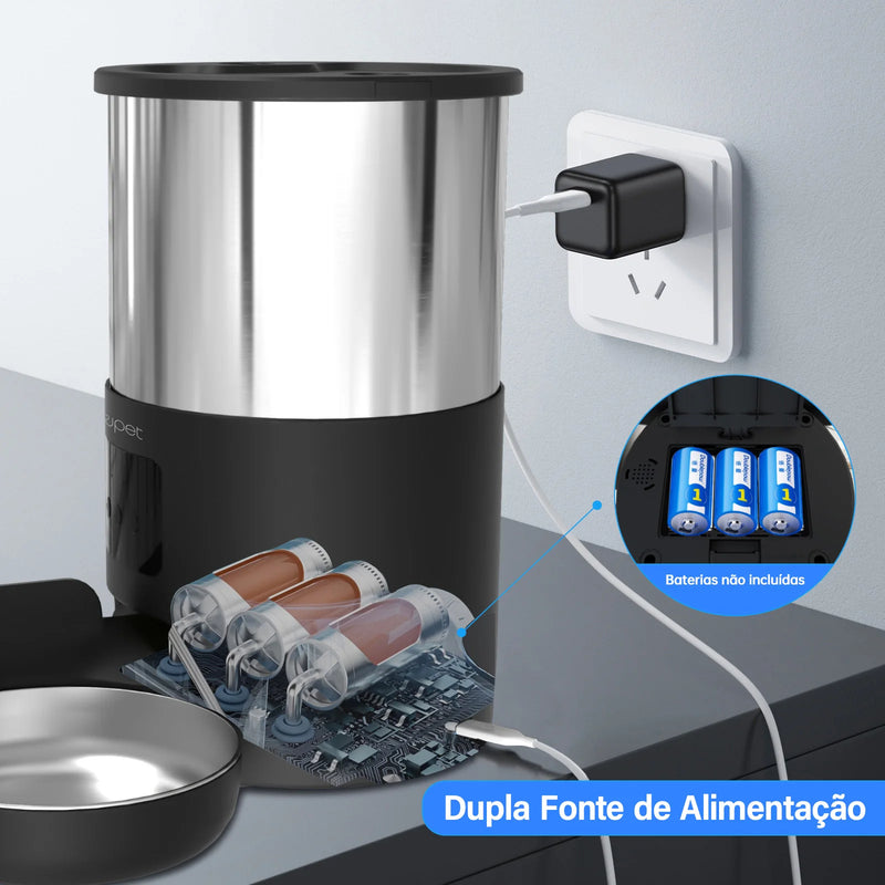 Alimentador automático para animais de estimação