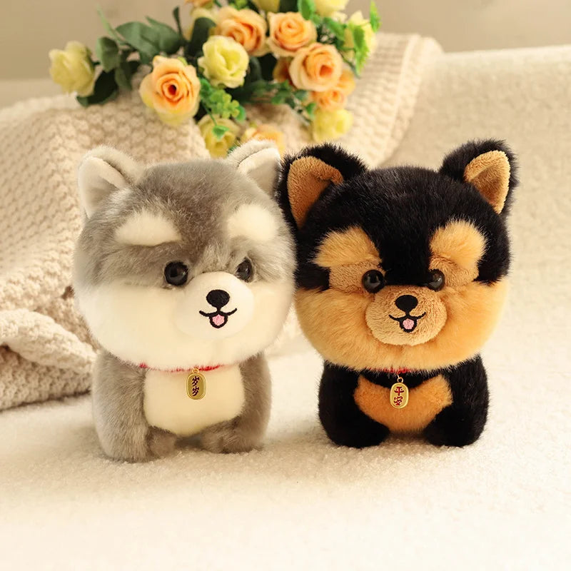 Pelúcia Cachorrinho Fofinho — Corgi, Shiba, Husky e Mais