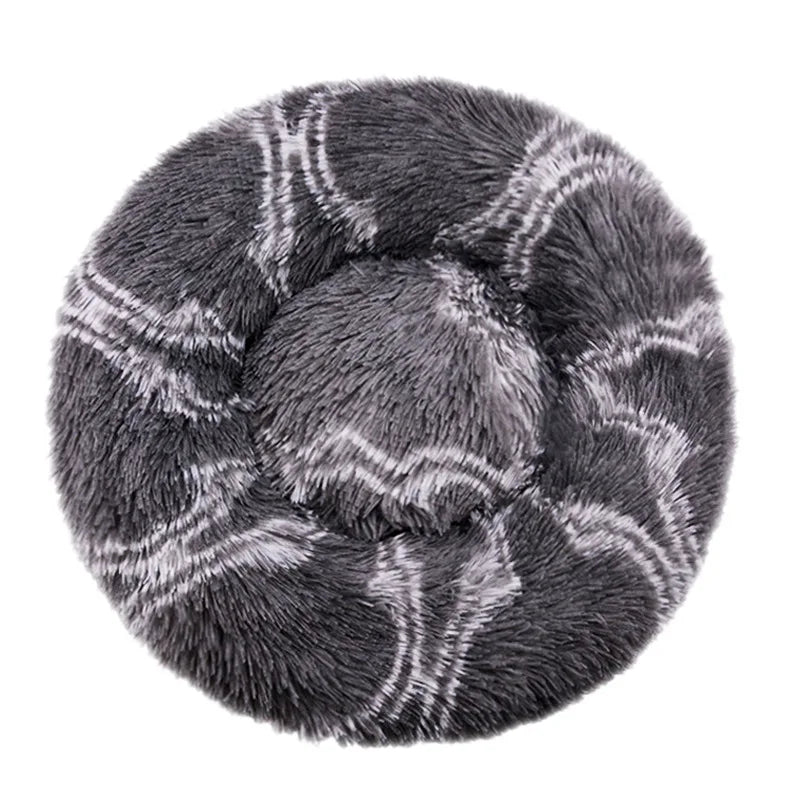 Cama Donut Antiestresse para Cães e Gatos