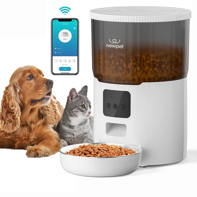 Alimentador automático inteligente para animais de estimação