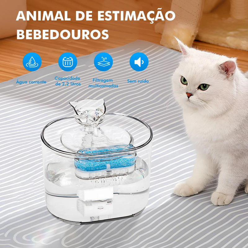 Bebedouro para gatos e cachorros
