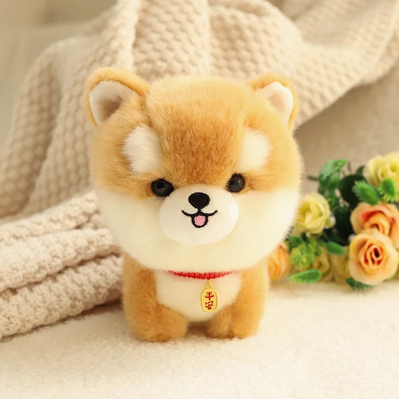 Pelúcia Cachorrinho Fofinho — Corgi, Shiba, Husky e Mais