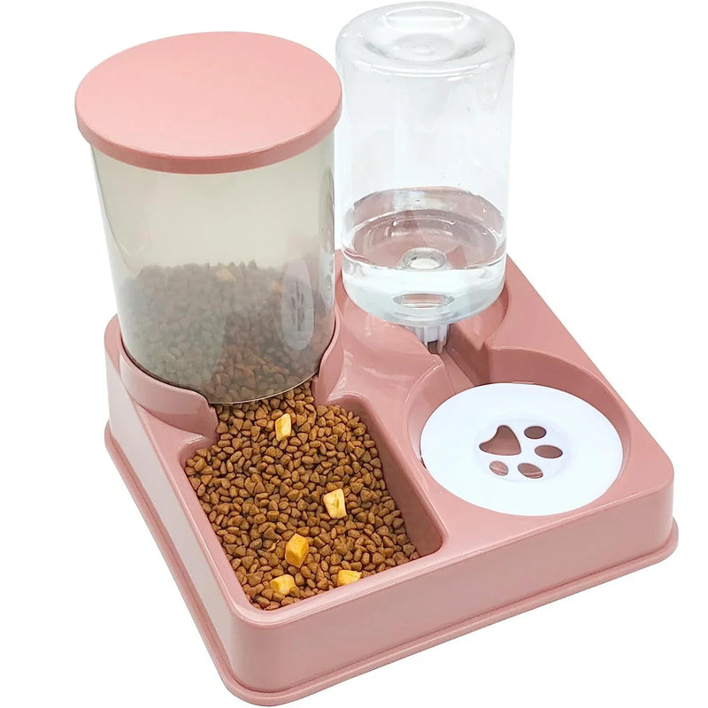 Conjunto automático de alimentador para animais