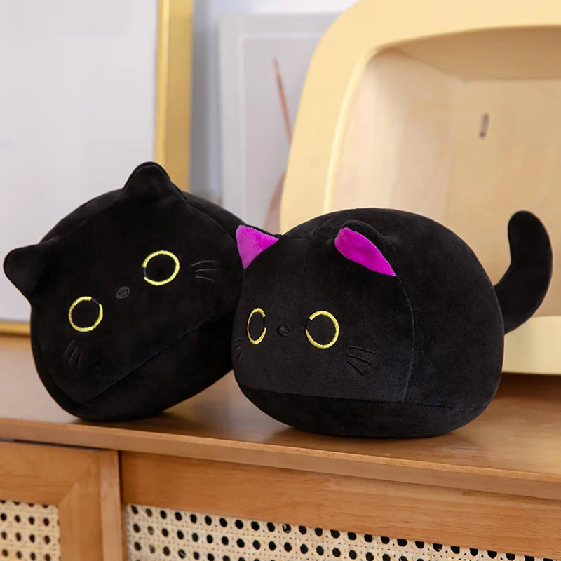 Pelúcia fofinho de gato preto