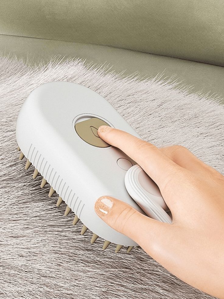 Escova A Vapor 3 Em 1 Pet Removedor de Pelos Para Gatos E Cães