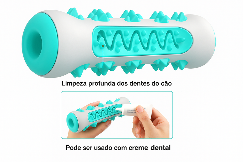 Osso Massageador e Removedor de Tártaros